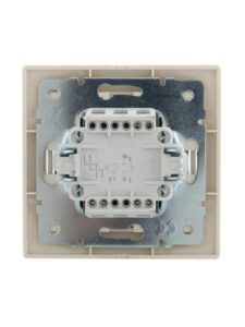 Выключатель 2-кл. СП Mira 10А IP20 с подсветкой со вставкой крем. LEZARD 701-0303-112 — изображение 3