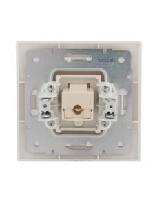 Розетка компьютерная 1-м СП Mira RJ45 бел./бел. LEZARD 701-0202-139 — изображение 2