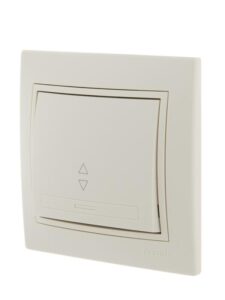 Переключатель проходной 1-кл. СП Mira 10А IP20 со вставкой крем. LEZARD 701-0303-105 — изображение 4