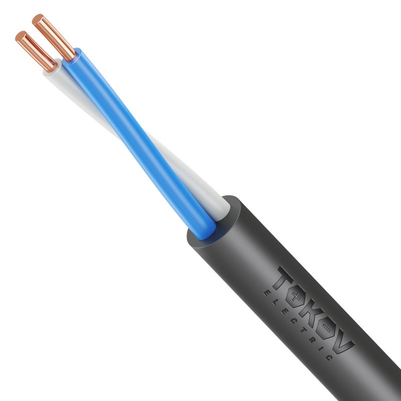 1945403.jpg Кабель TOKOV ELECTRIC ВВГнг(А)-LSLTx 2х1.5 ОК (N) 0.66кВ (м) УТ000030891 — изображение 1