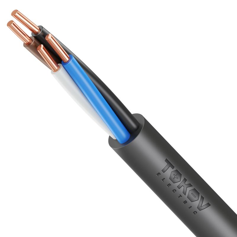 1945410.jpg Кабель TOKOV ELECTRIC ВВГнг(А)-LSLTx 4х4 ОК (N) 0.66кВ (м) УТ000030898 — изображение 1