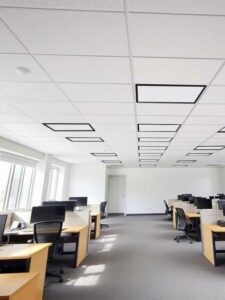 Светильник светодиодный PPL 588/G OPAL 40Вт 4000К IP40 588х588х25мм BLACK ДВО в потолок Грильято панель Pro JazzWay 5062023 — изображение 5