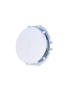 Выключатель 2-кл. СП OSEN 10А IP20 механизм бел. LEZARD 743-0288-101 — изображение 4