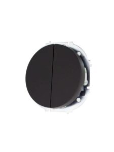 Выключатель 2-кл. СП OSEN 10А IP20 механизм черн. бархат LEZARD 743-4288-101 — изображение 4