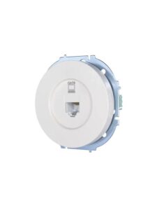 Розетка компьютерная СП OSEN RJ45 кат.6 механизм бел. LEZARD 743-0288-140 — изображение 4