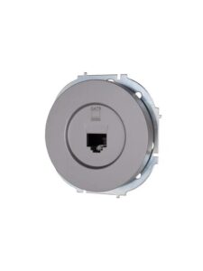 Розетка компьютерная СП OSEN RJ45 кат.6 механизм сер. матов. LEZARD 743-7488-140 — изображение 4