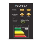 Лампа светодиодная Loft Led G125 4Вт 2500К E27 Voltega 8552 — изображение 2