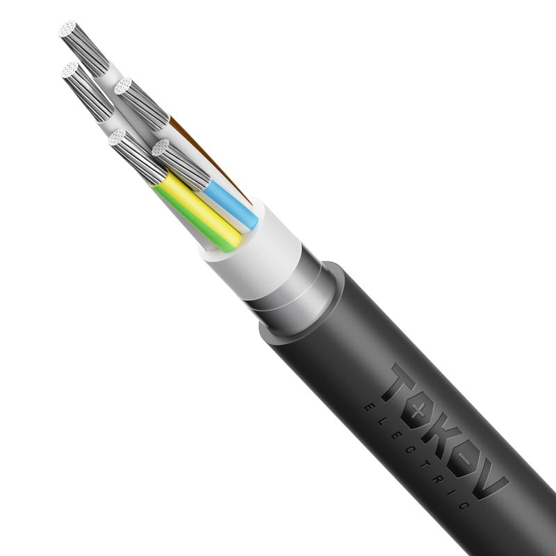 1956063.jpg Кабель TOKOV ELECTRIC АВБШв 5х35 МК (N PE) 0.66кВ (м) 00-00072441 — изображение 1