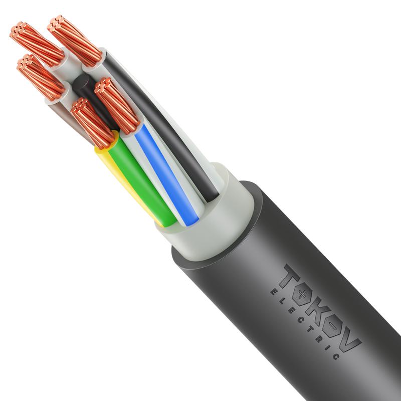 1956090.jpg Кабель TOKOV ELECTRIC ППГнг(А)-HF 5х25 МК (N PE) 1кВ (м) ТХМ00416255 — изображение 1