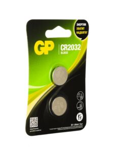 Элемент питания литиевый CR2032 CR2032-2CRU2 20/1200 (блист.2шт) GP 17041 — изображение 5