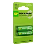 Аккумулятор AA/HR6 RECHARGE 1.2В 1000мА.ч 100AAHCV-2CRSBC2 16/96 (блист.2шт) GP 20252 — изображение 4