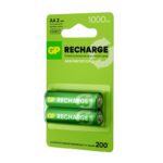Аккумулятор AA/HR6 RECHARGE 1.2В 1000мА.ч 100AAHCV-2CRSBC2 16/96 (блист.2шт) GP 20252 — изображение 5