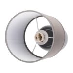 Светильник настольный JH2-02-gy E14 IP20 130х130х255мм керамика; ткань; PVC-пластик сер. JazzWay 5062320 — изображение 7