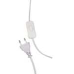 Светильник настольный JH2-02-pk E14 IP20 130х130х255мм керамика; ткань; PVC-пластик роз. JazzWay 5062337 — изображение 2