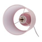 Светильник настольный JH2-02-pk E14 IP20 130х130х255мм керамика; ткань; PVC-пластик роз. JazzWay 5062337 — изображение 7