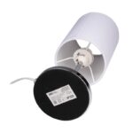 Светильник настольный JH3-01-wh E14 IP20 110х110х310мм метал.; ткань; PVC-пластик бел. JazzWay 5062344 — изображение 2