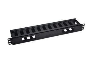 Органайзер кабельный 19дюйм 1U с крышкой TOKOV ELECTRIC TKE-CM-1U-PC