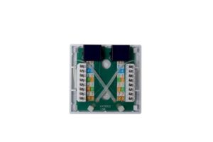 Розетка компьютерная 8P8C (RJ-45) кат.5E UTP 2 порта TOKOV ELECTRIC TKE-SMB-8P8C-2P-UTP — изображение 2