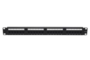 Патч-панель 19дюйм 1U кат.5E неэкранир. 24 порта RJ-45 Dual IDC TOKOV ELECTRIC TKE-PP-5E-1U-24P-UTP