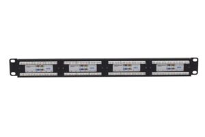 Патч-панель 19дюйм 1U кат.6 неэкранир. 24 порта RJ-45 Dual IDC TOKOV ELECTRIC TKE-PP-6-1U-24P-UTP — изображение 2