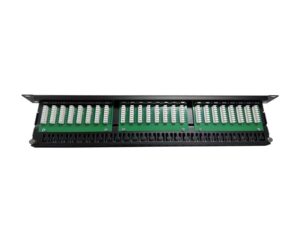 Патч-панель 19дюйм 1U кат.5E неэкранир. высокой плотности 48 портов RJ-45 Dual IDC TOKOV ELECTRIC TKE-PP-5E-1U-48P-UTP — изображение 2