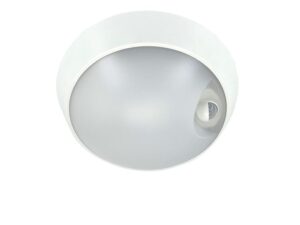 Светильник светодиодный WP 15 C 12W OP 840 D220 WH MDM 220х80мм 12Вт 4000К IP65 ЖКХ круглый пылевлагозащ. с датчиком движения бел. Русский Свет 15071523453