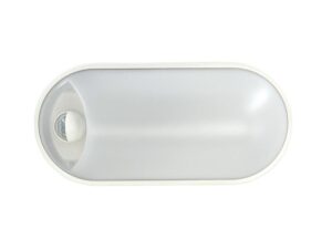 Светильник светодиодный WP 15 C 12W OP 840 W10L22 WH MDM 220х106х60мм 12Вт 4000К IP65 ЖКХ овал. пылевлагозащ. с датчиком движения бел. Русский Свет 15071524500 — изображение 2