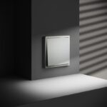 Выключатель 1-кл. СП S70 10А механизм сталь Voltum VLS010105 — изображение 3