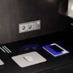 Выключатель 1-кл СП S70 10А с подсветкой механизм шелк Voltum VLS010204 — изображение 3