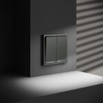 Выключатель 2-кл. СП S70 10А с подсветкой механизм титан Voltum VLS020206 — изображение 5