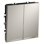 Переключатель проходной 2-кл. СП S70 10А с подсветкой механизм кашемир Voltum VLS020403 — изображение 3