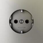 Розетка 1-м СП S70 16А с заземл. механизм шелк Voltum VLS040104 — изображение 2