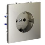 Розетка 1-м СП S70 16А с заземл. механизм шелк Voltum VLS040104 — изображение 3
