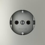 Розетка 1-м СП S70 16А с заземл. механизм сталь Voltum VLS040105 — изображение 2