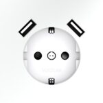 Розетка 1-м СП S70 16А с USB A+A с заземл. защ. шторки механизм бел. матов. Voltum VLS040402 — изображение 2