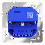 Розетка 1-м СП S70 16А с USB A+A с заземл. защ. шторки механизм бел. матов. Voltum VLS040402 — изображение 4