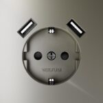 Розетка 1-м СП S70 16А с USB A+A с заземл. защ. шторки механизм шелк Voltum VLS040404 — изображение 6