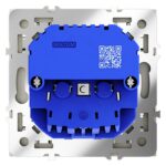 Розетка 1-м СП S70 16А с USB A+A с заземл. защ. шторки механизм сталь Voltum VLS040405 — изображение 7