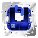 Розетка компьютерная 1-м СП S70 RJ45 кат.6 механизм бел. глянцевый Voltum VLS060101 — изображение 4