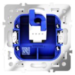 Розетка компьютерная 1-м СП S70 RJ45 кат.6 механизм бел. матов. Voltum VLS060102 — изображение 4