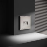 Розетка компьютерная 1-м СП S70 RJ45 кат.6 механизм кашемир Voltum VLS060103 — изображение 3