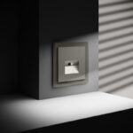 Розетка компьютерная 1-м СП S70 RJ45 кат.6 механизм шелк Voltum VLS060104 — изображение 3