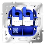 Розетка компьютерная 2-м СП S70 RJ45 + RJ45 кат.6 механизм кашемир Voltum VLS060203 — изображение 7
