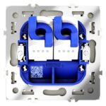 Розетка компьютерная 2-м СП S70 RJ45 + RJ45 кат.6 механизм сталь Voltum VLS060205 — изображение 7