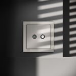 Розетка телевизионная оконечная TV + SAT 2-м СП S70 механизм кашемир Voltum VLS060403 — изображение 4