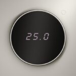 Терморегулятор электронный S70 с индикацией и датчиком для теплого пола механизм кашемир Voltum VLS070103 — изображение 6
