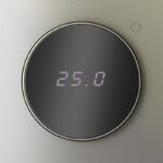Терморегулятор электронный S70 с индикацией и датчиком для теплого пола механизм шелк Voltum VLS070104 — изображение 6