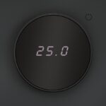 Терморегулятор электронный S70 с индикацией и датчиком для теплого пола механизм графит Voltum VLS070107 — изображение 6