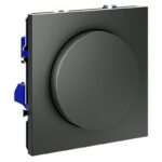 Светорегулятор поворотно-нажимной СП S70 600Вт механизм титан Voltum VLS070306 — изображение 2