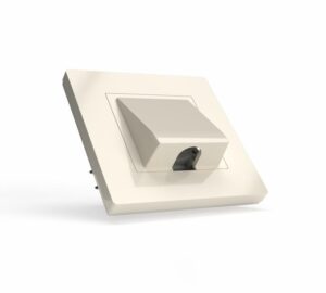 Вывод кабеля СП Pixel IP20 механизм беж. TOKOV ELECTRIC TKE-PX-CP-C02 — изображение 2